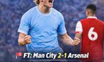 Manchester City 2-1 Arsenal – Tabellenführer