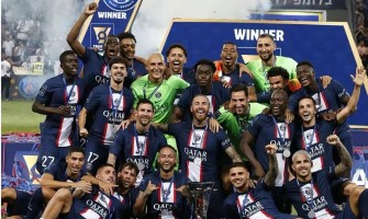 Paris Saint-Germain F.C. 40-Sieg über Nantes im französischen Superpokal