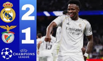Real Madrid 2-1 S.L. Benfica