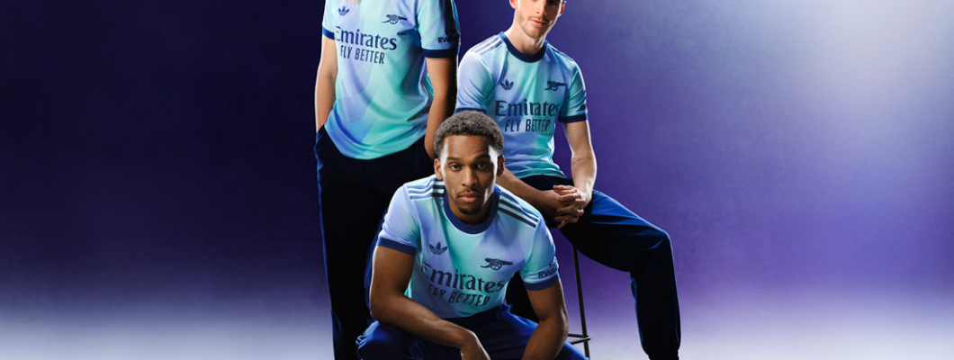 Zweites Auswärtstrikot von Arsenal für die Saison 2024–25